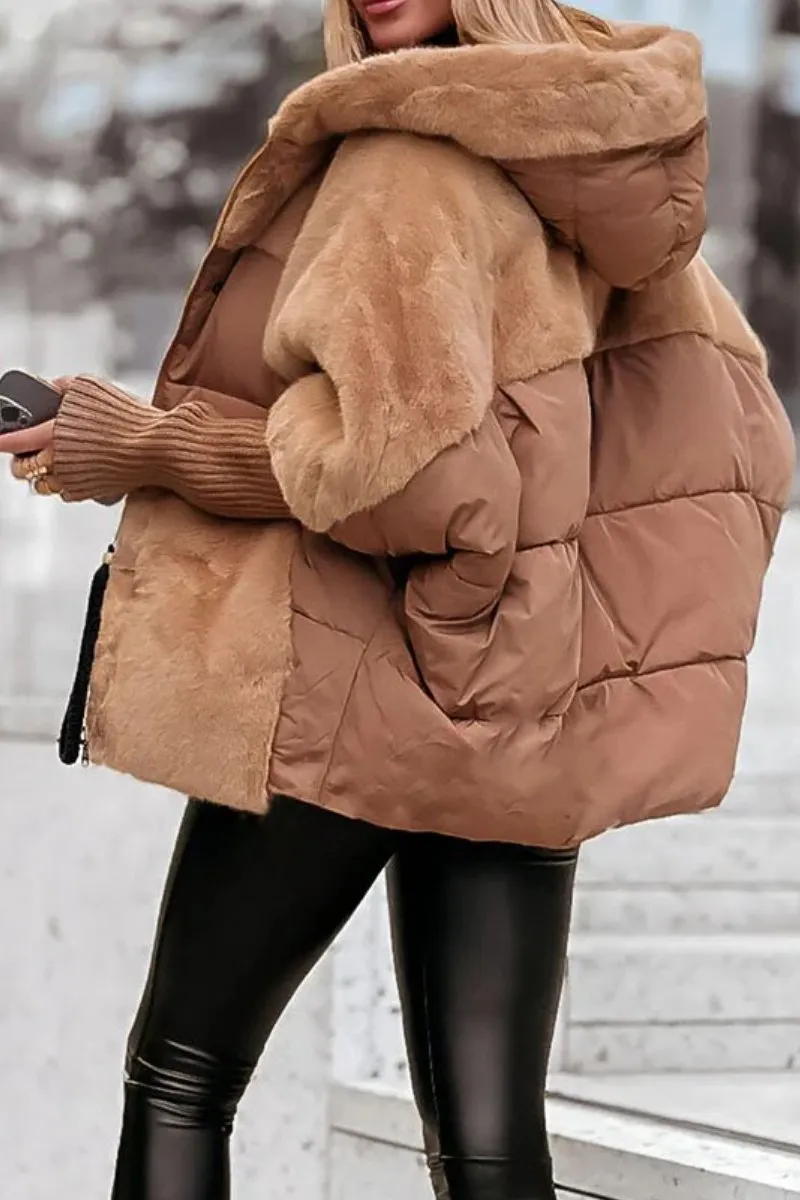 RIHANA™ | Chaqueta Moderna Con Capucha