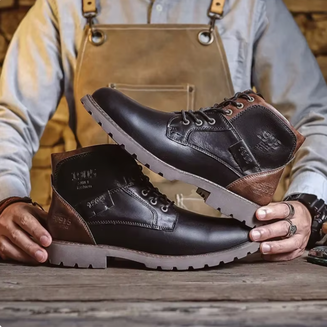RAUL™ | Botas Con Diseño Vintage