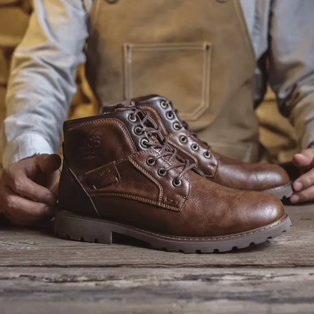 RAUL™ | Botas Con Diseño Vintage