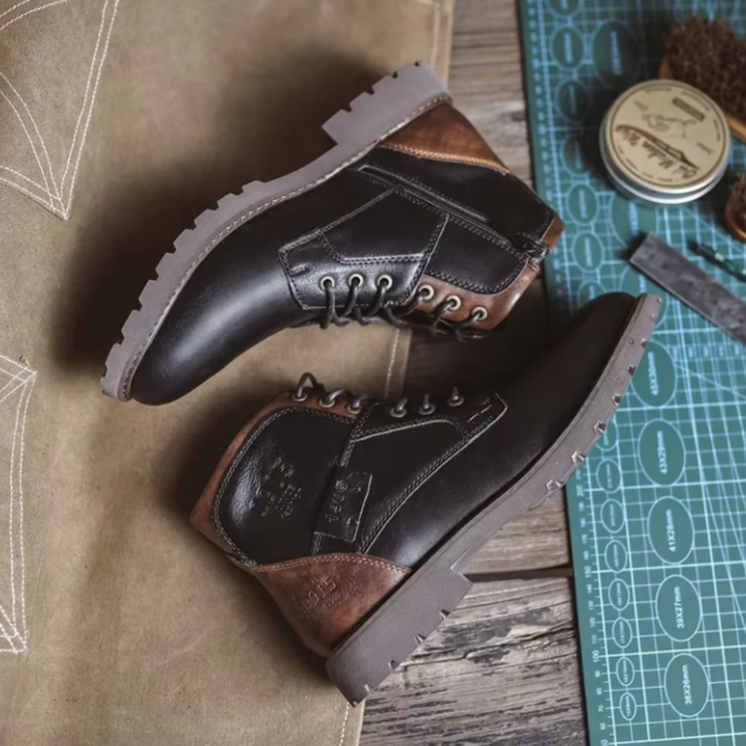 RAUL™ | Botas Con Diseño Vintage