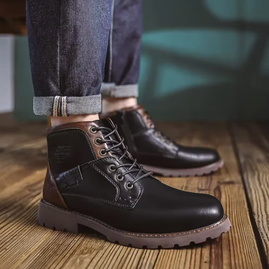 RAUL™ | Botas Con Diseño Vintage