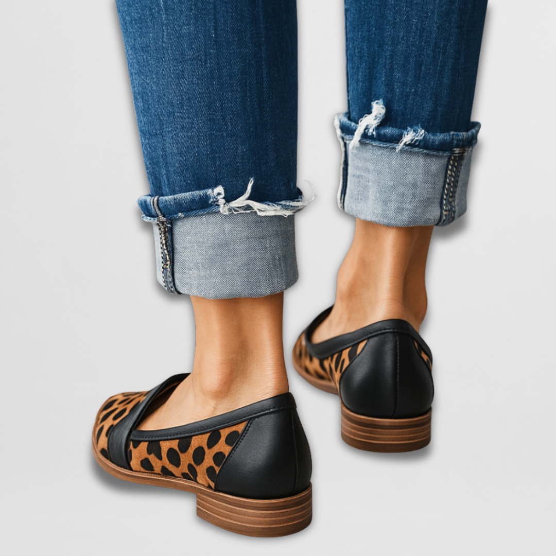 NADIA™ | Mocasines Elegantes De Ante