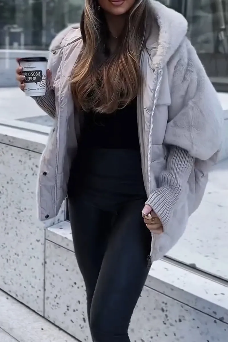 RIHANA™ | Chaqueta Moderna Con Capucha
