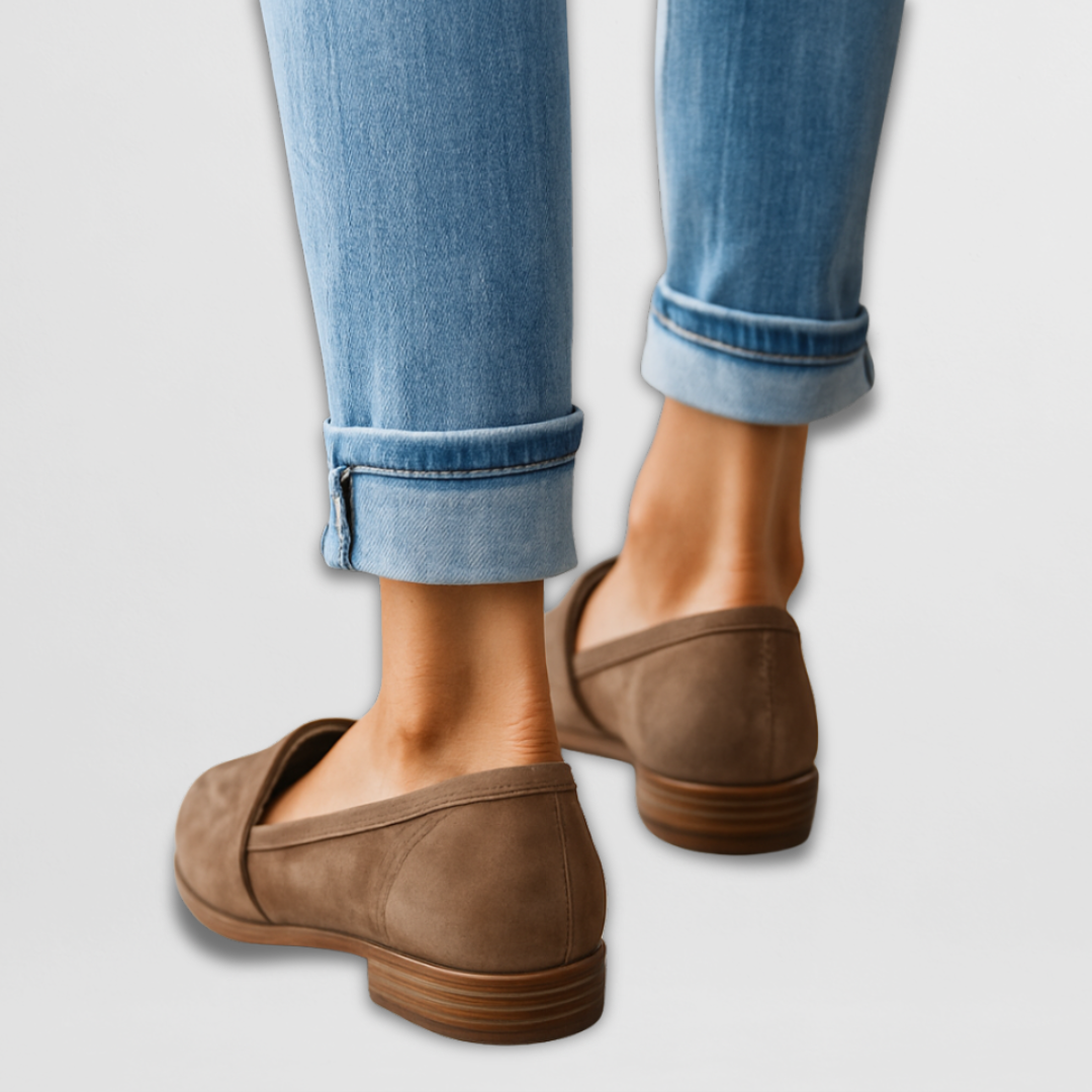NADIA™ | Mocasines Elegantes De Ante