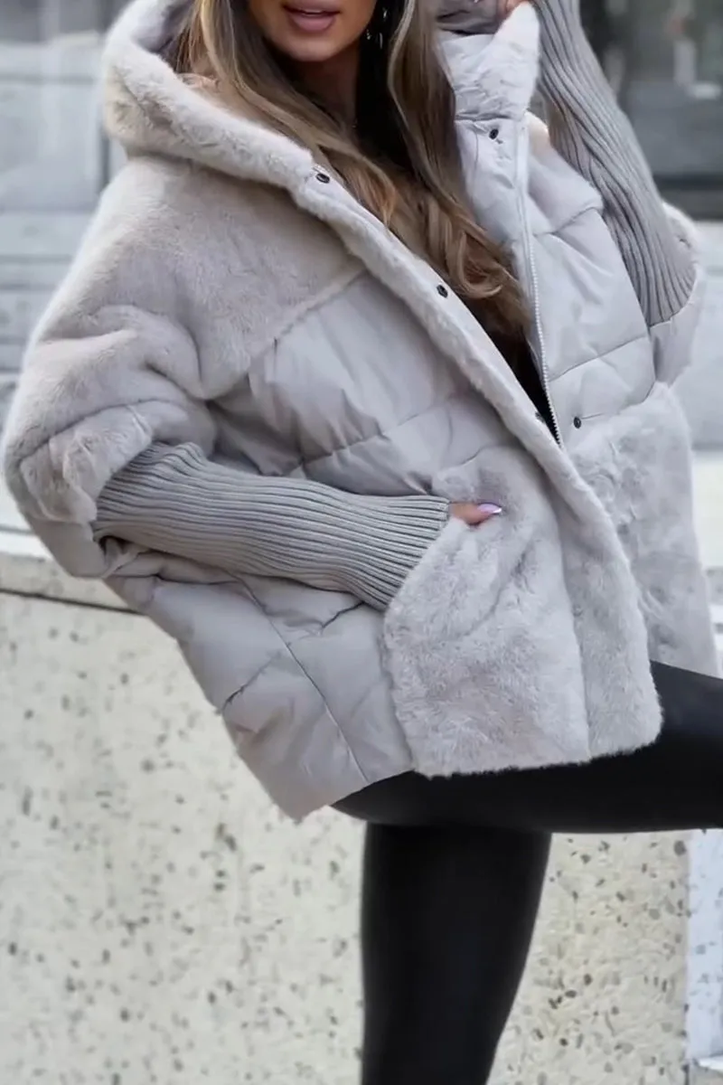 RIHANA™ | Chaqueta Moderna Con Capucha