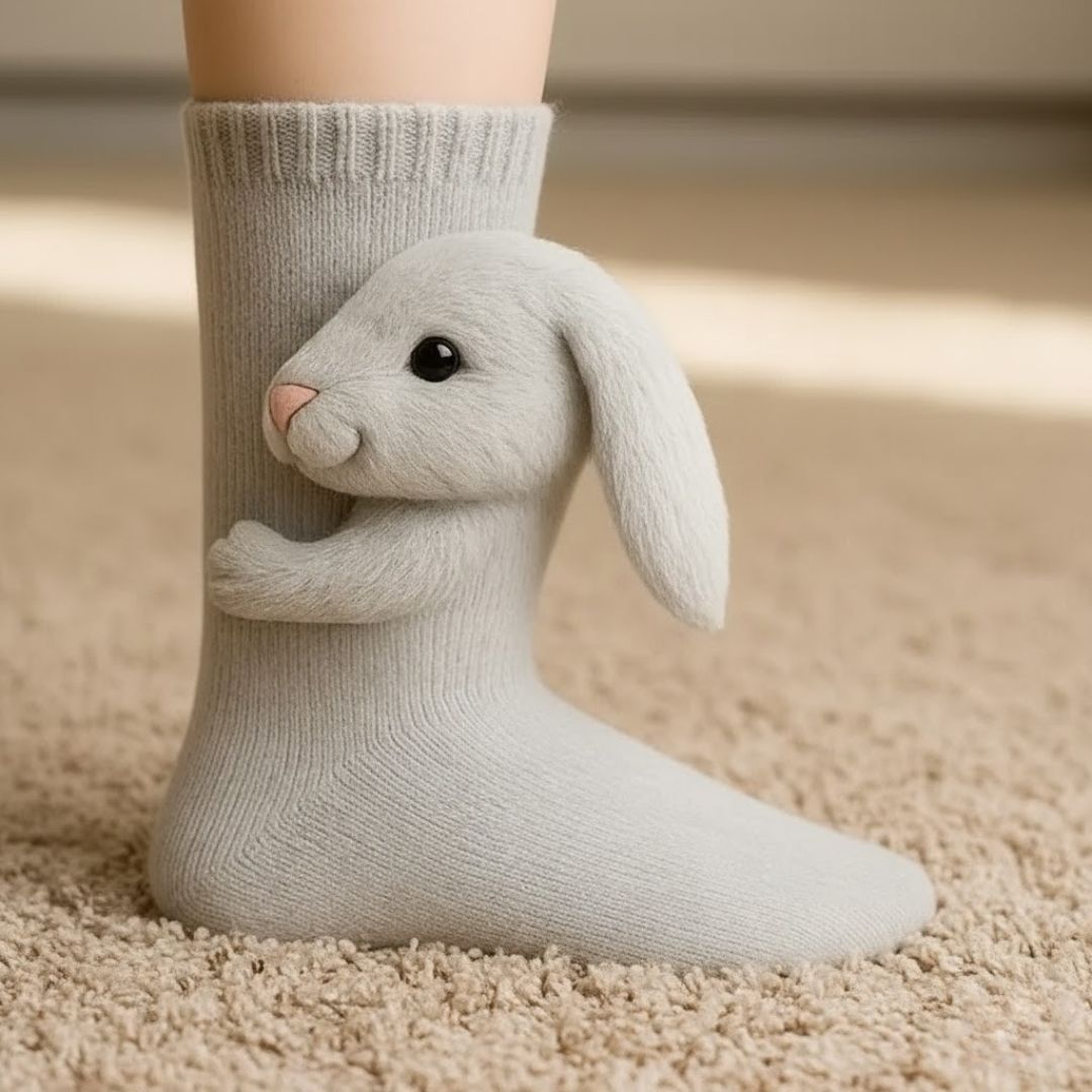 Calcetines 3D DE ANIMALES - PERFECTOS PARA REGALO DE NAVIDAD