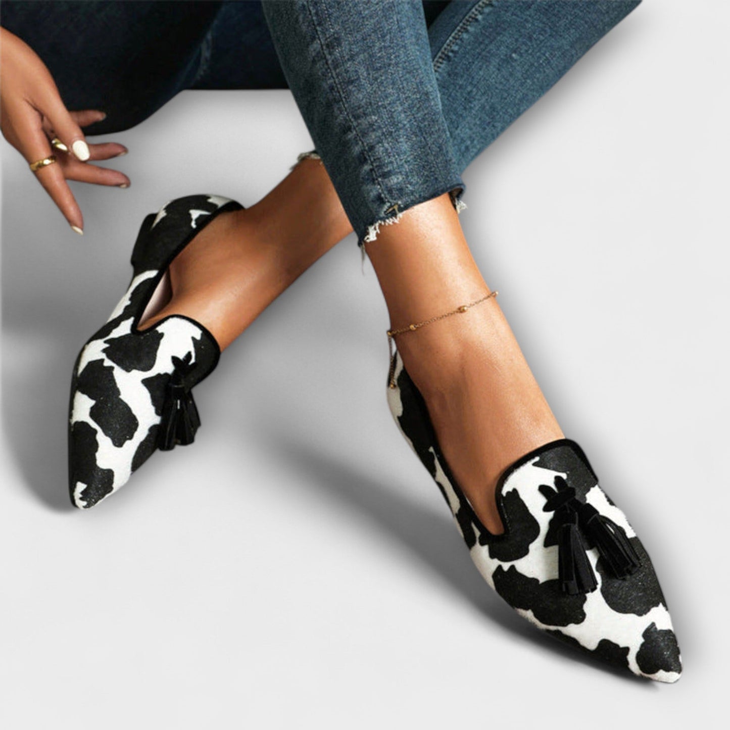 JULIANA™ | Mocasines Con Estampado Animal