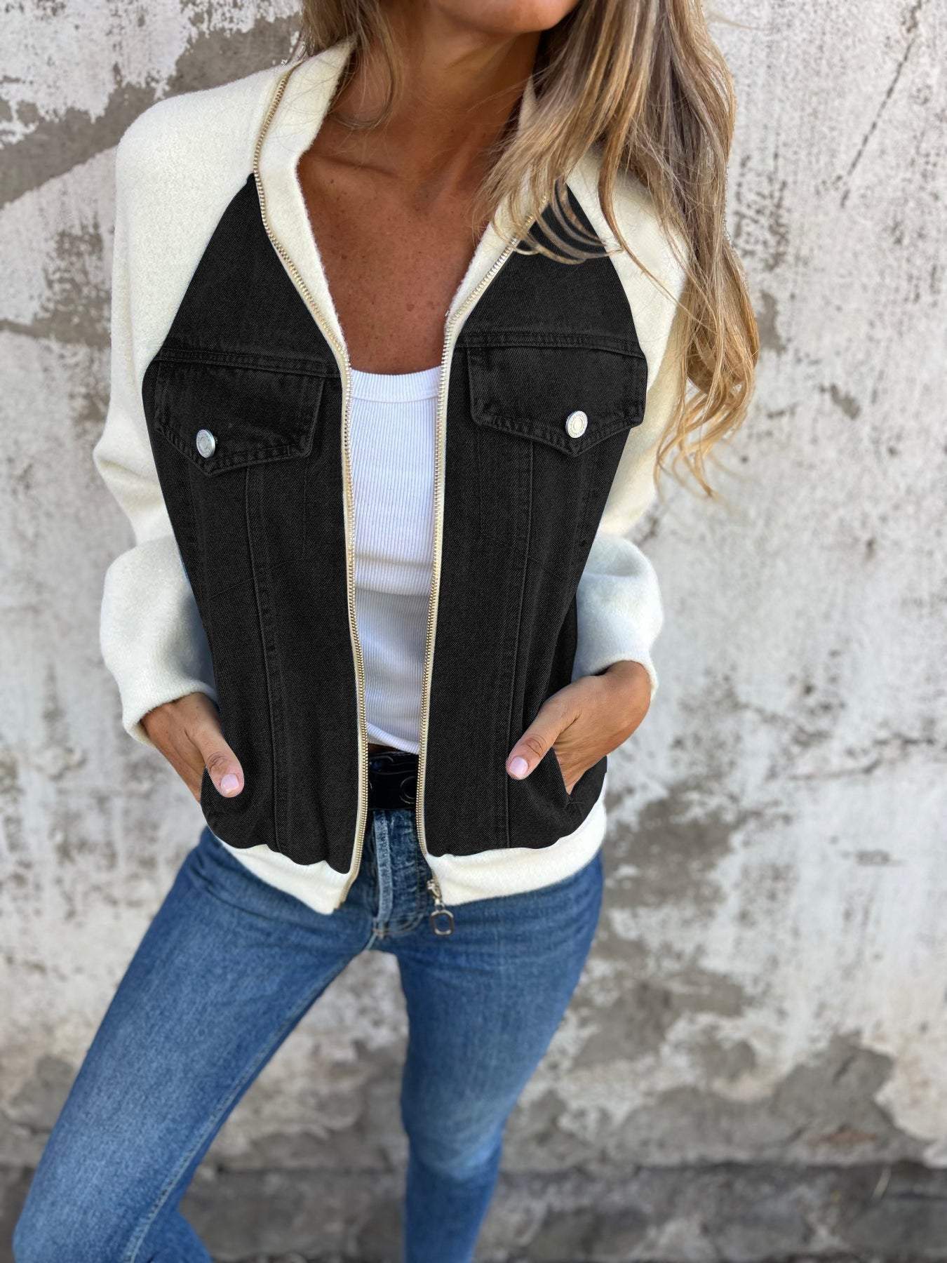 ZOE™ | Chaqueta De Mezclilla