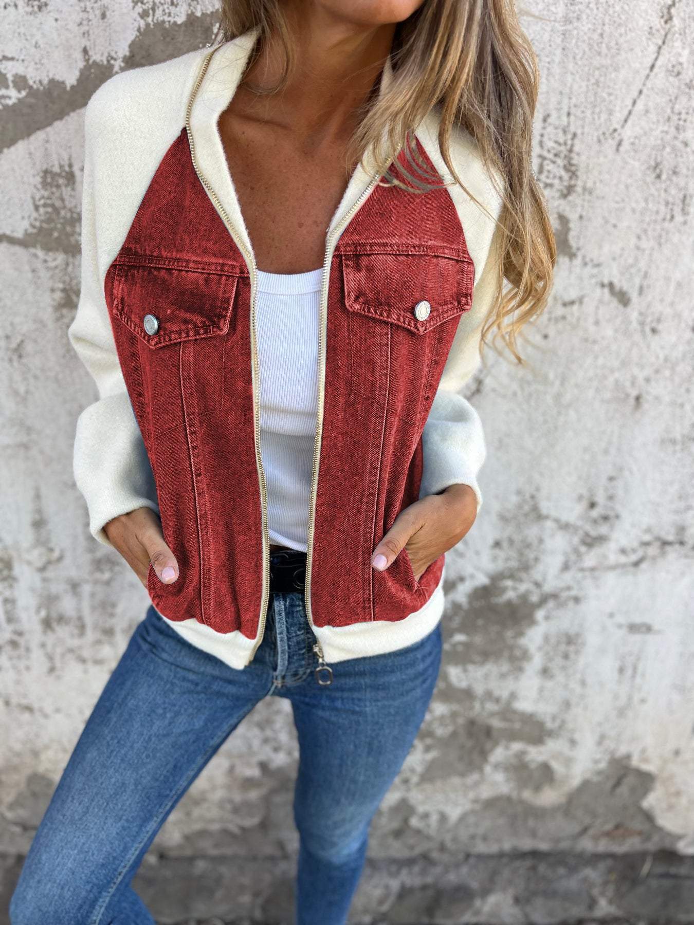 ZOE™ | Chaqueta De Mezclilla