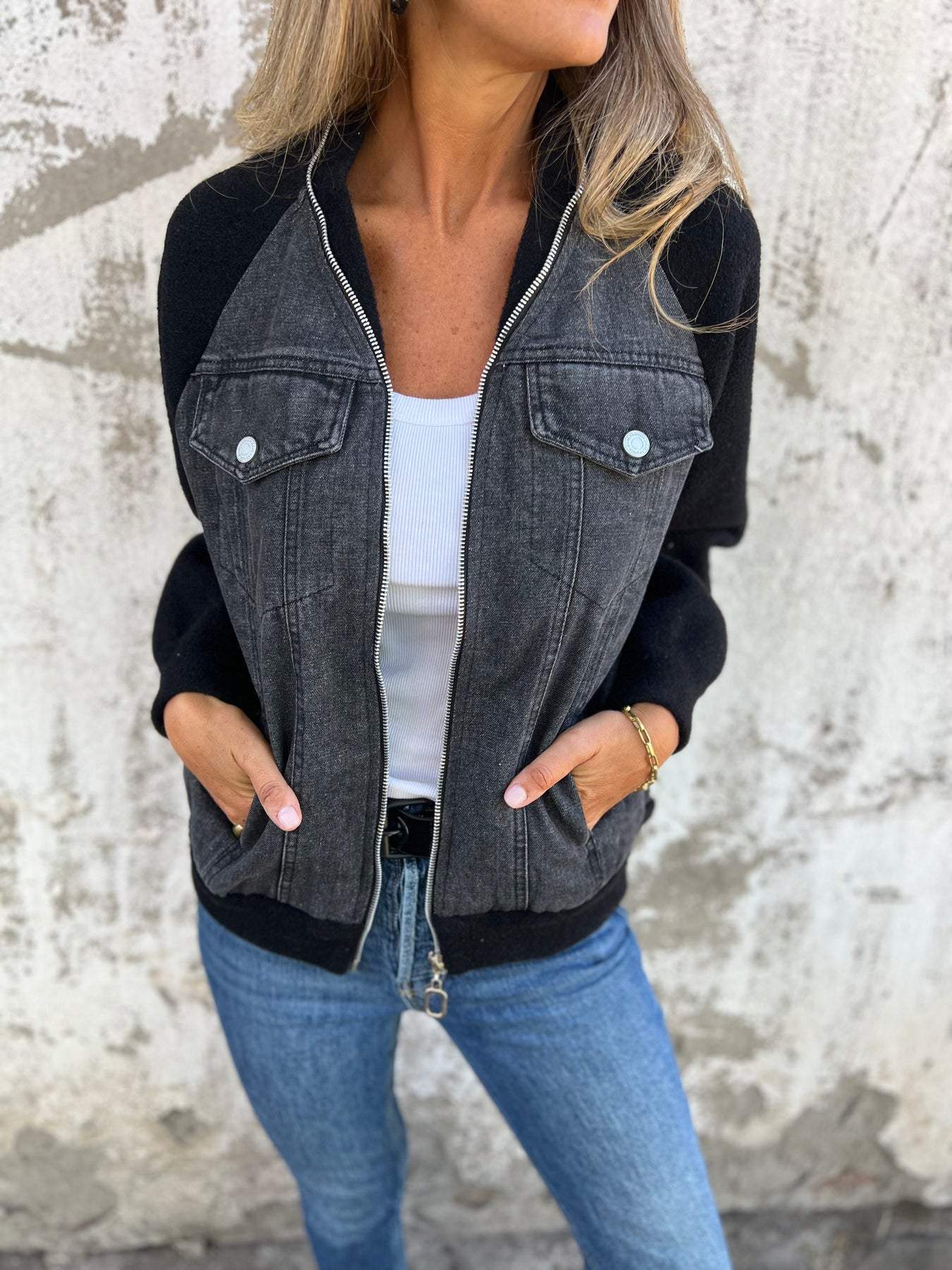 ZOE™ | Chaqueta De Mezclilla