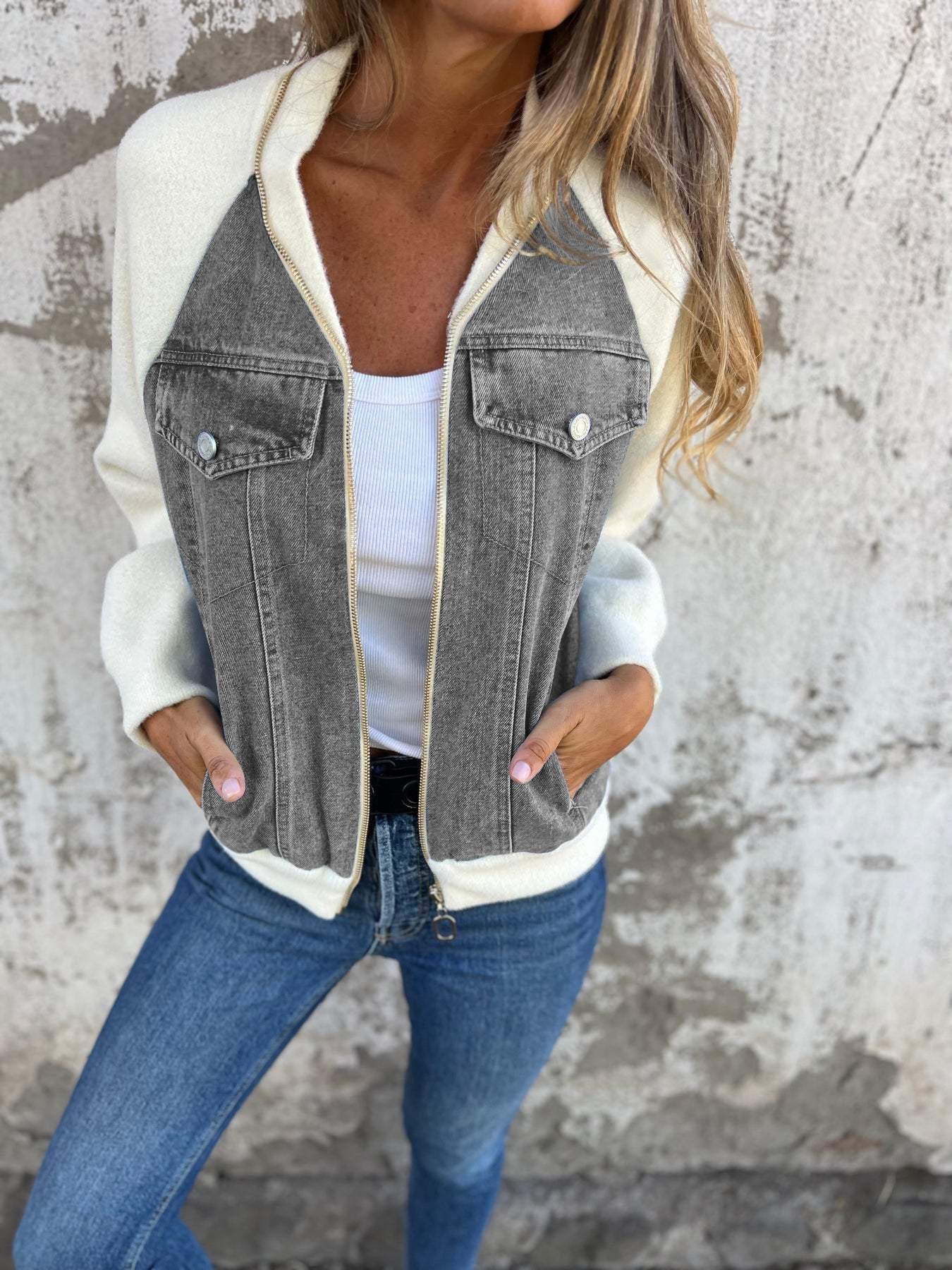 ZOE™ | Chaqueta De Mezclilla