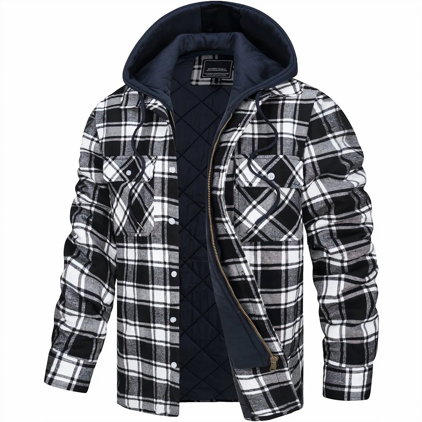 LUCAS™ | Chaqueta Casual Con Capucha