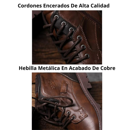 RAUL™ | Botas Con Diseño Vintage