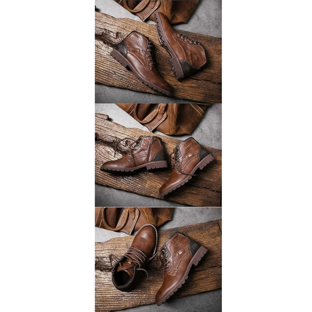 RAUL™ | Botas Con Diseño Vintage