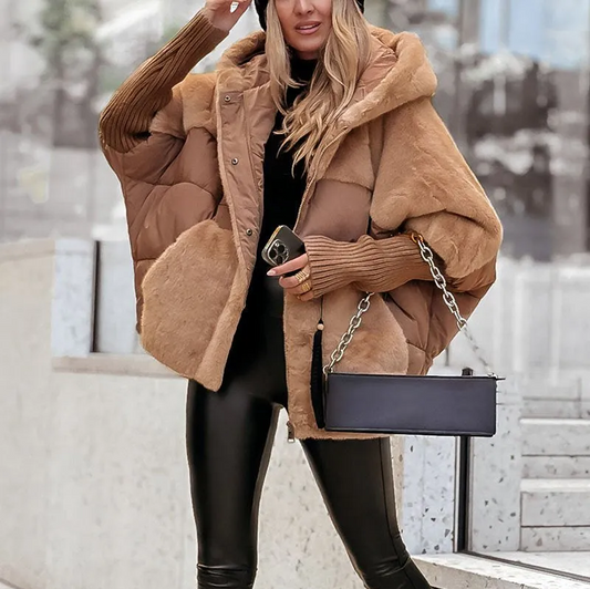 RIHANA™ | Chaqueta Moderna Con Capucha