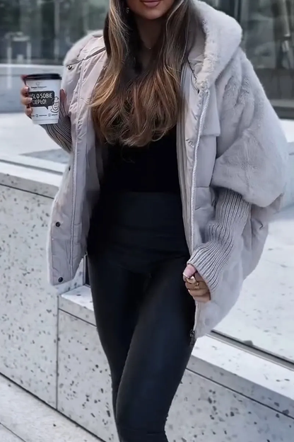 RIHANA™ | Chaqueta Moderna Con Capucha