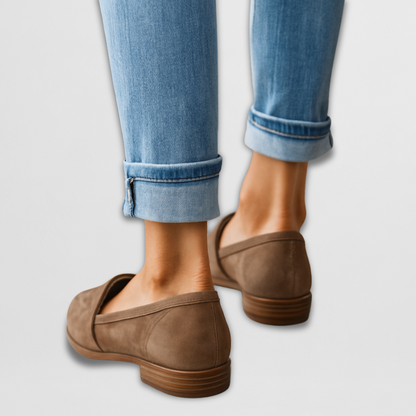NADIA™ | Mocasines Elegantes De Ante