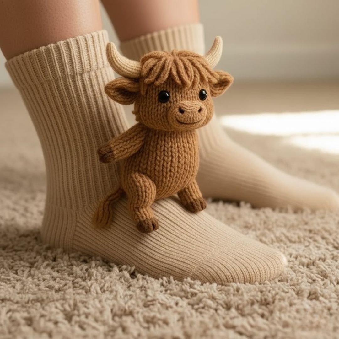 Calcetines 3D  DE ANIMALES - PERFECTOS PARA REGALO DE NAVIDAD