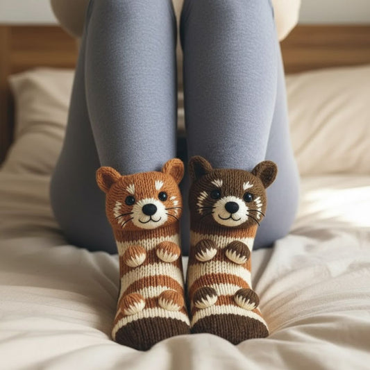 Calcetines 3D  DE ANIMALES - PERFECTOS PARA REGALO DE NAVIDAD