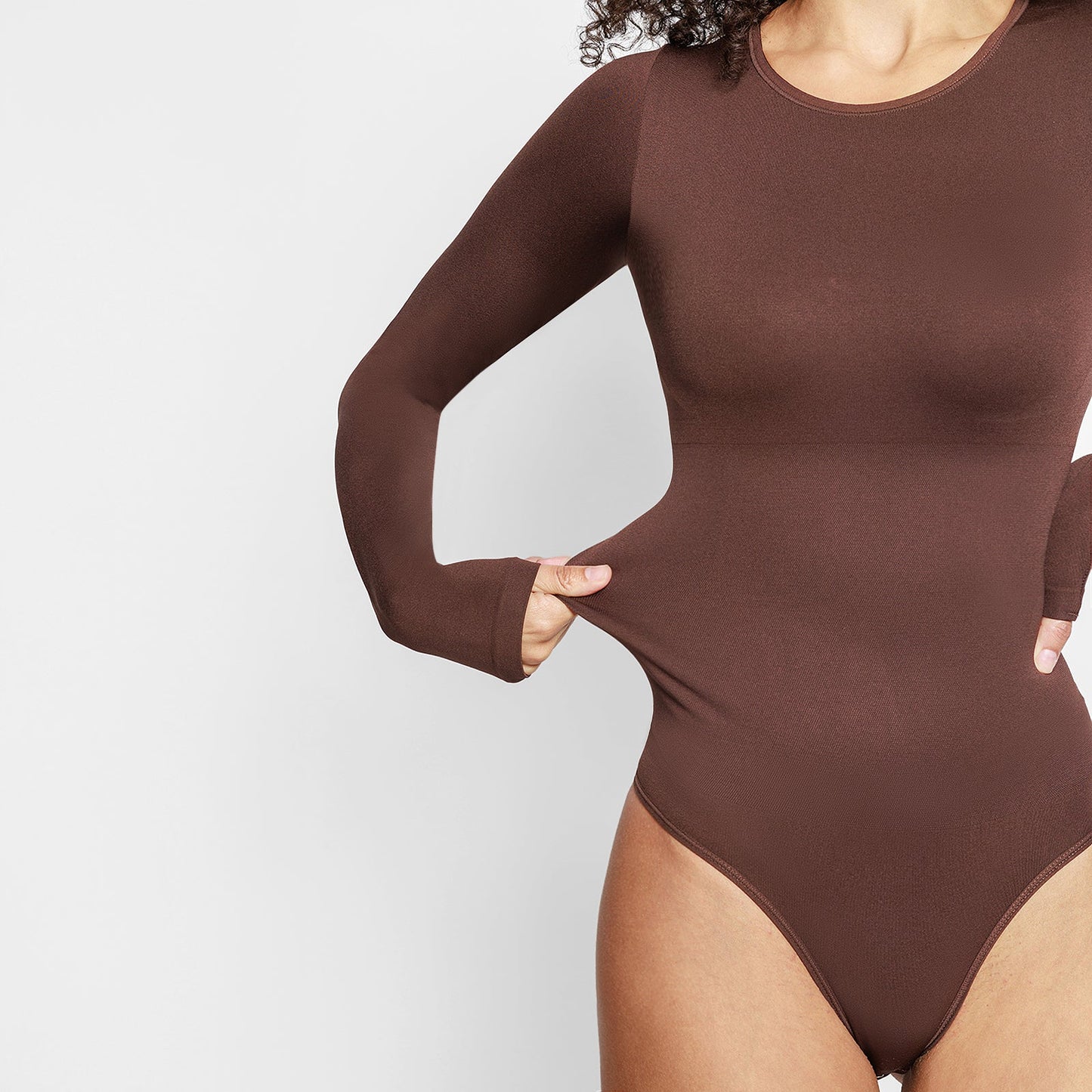 Lydia Body modellante a maniche lunghe senza cuciture