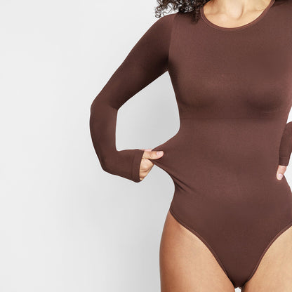 Lydia Body modellante a maniche lunghe senza cuciture